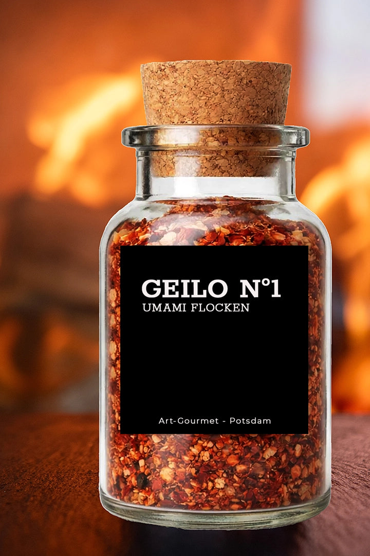 GEILO N° 1 – Umami Flocken mit Sonnenflockensalz